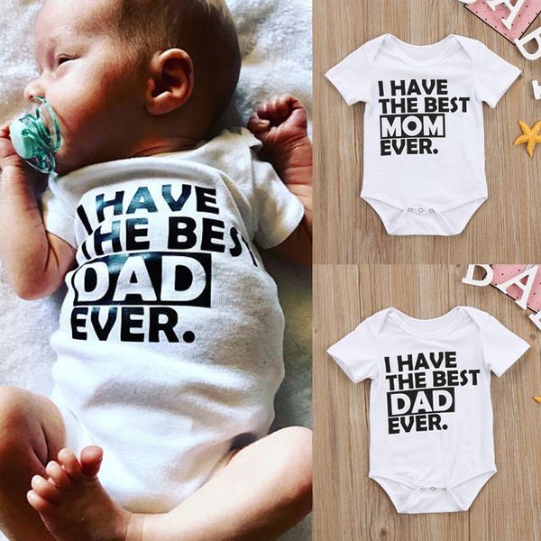 Best Mom/Best Dad romper