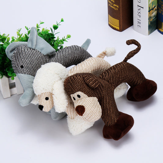 Plush animal toys (biting toy)