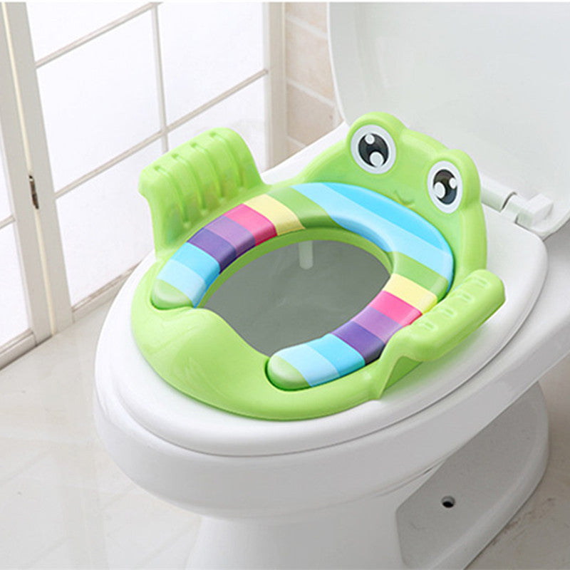 Colourful toilet seat