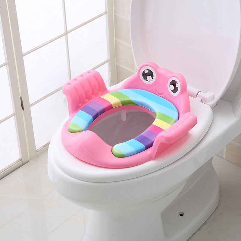 Colourful toilet seat