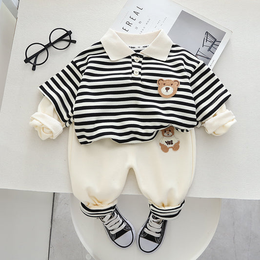 Two-piece teddybear suit